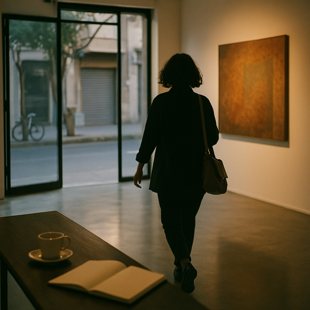 A Friday with Tania, gallery to gallery