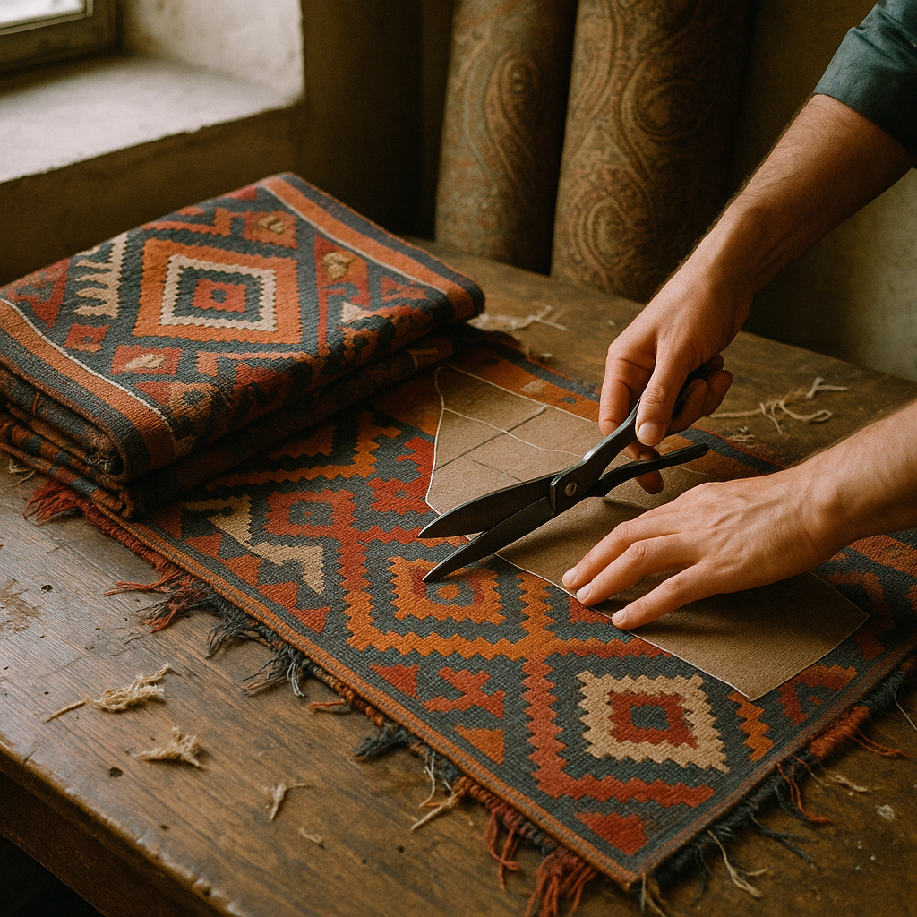 Tribal cloth, modern cut