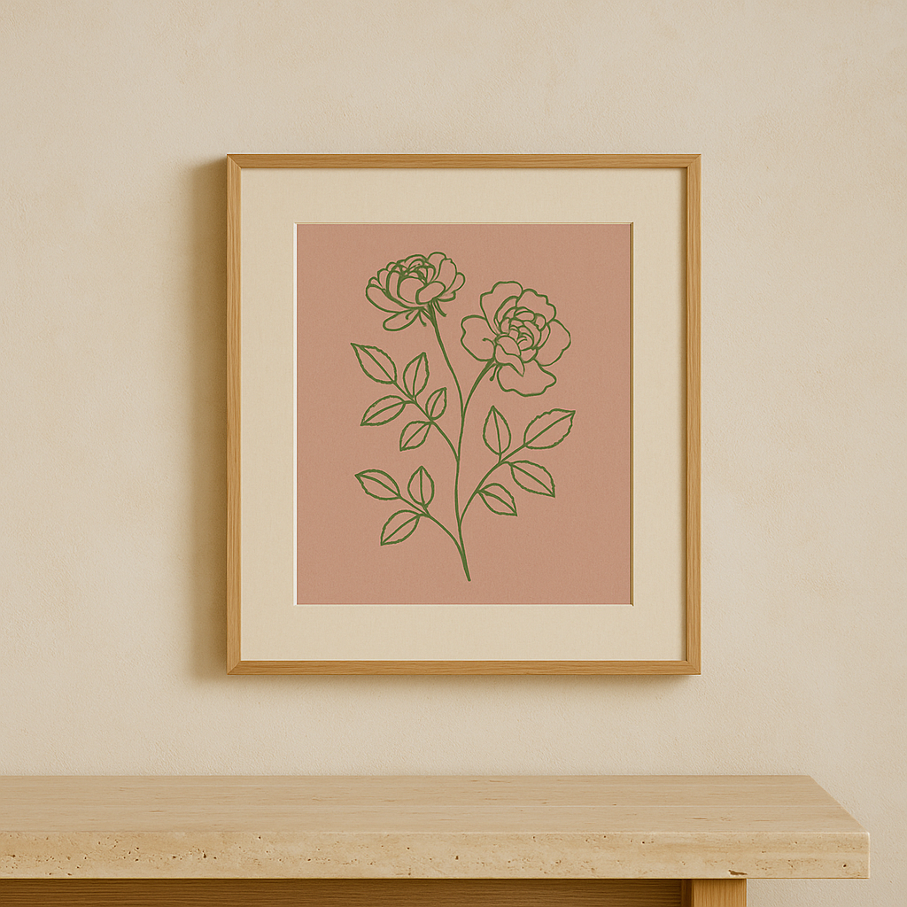 Rosewater Print